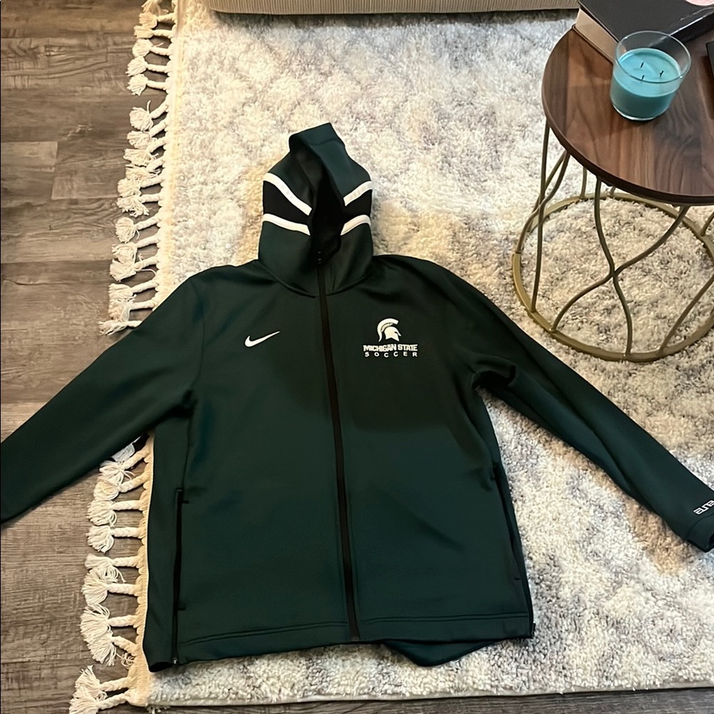 Michigan state Team-issued soccer Nike jacket